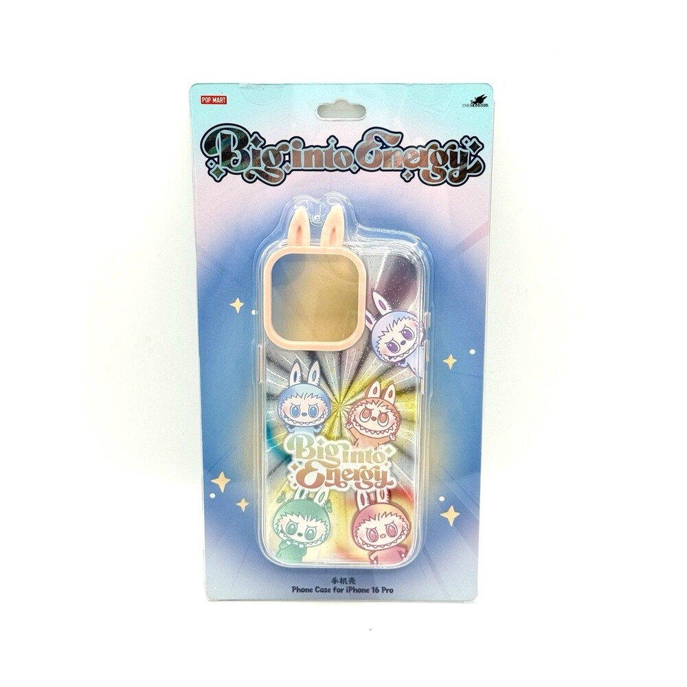 POPMART Big Into Energy Phone Case iPhone 16 Pro New Authentic Rare